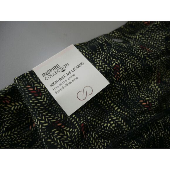 CALIA Women's Inspire High Rise 7/8 Leggings - Serpent Print & Black XXS - Picture 6 of 7